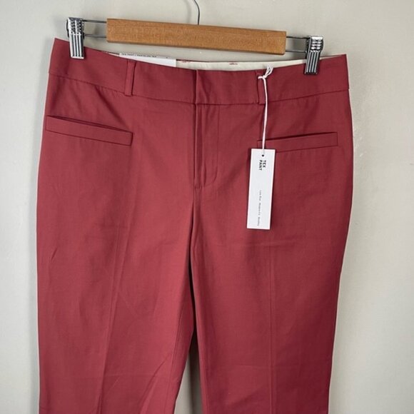 CLUB Monaco low rise modern fit bootleg Tex pant in desert Rose size 4 NEW - Picture 3 of 13